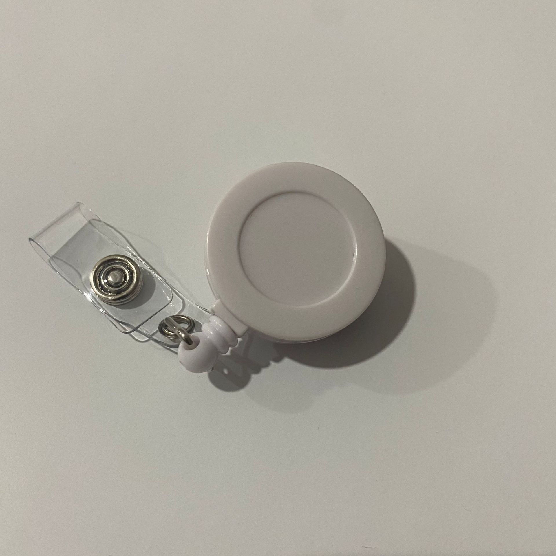 Spot Crocodile Clip Easy-Pull Buckle 360 Rotating Id Buckle Outdoor Anti-Lost Cable Puller Chest Card Clip Colorful Telescopic Buckle