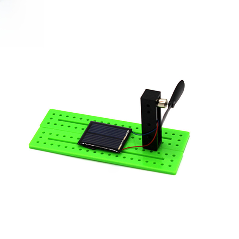 Solar Power Generation Experiment A2Diy Creative Toy Student Science and Technology Small Project Assembly Stem Teaching Aids Black Technology