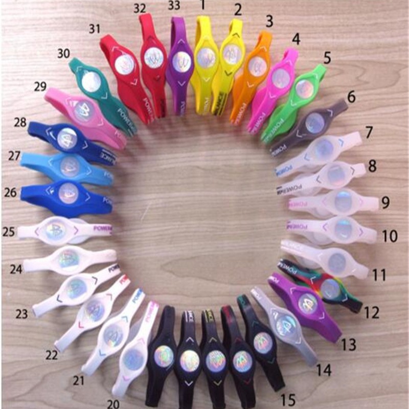 Cross-Border Hot-Selling Energy Bracelet Pb Band Bracelet Silicone Bracelet Sports Wristband Fashionable Silicone Bracelet