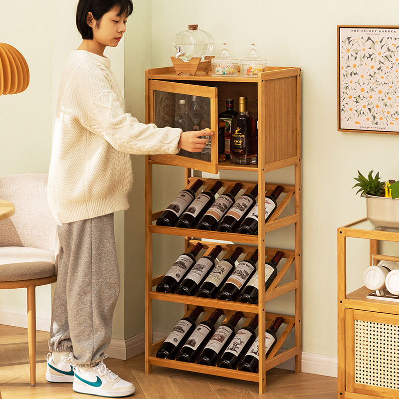 Living Room Wine Cabinet Wall Storage Cabinet Display Advanced Sense Integrated Cabinet Wine Display Cabinet Small Display Cabinet Home Wall