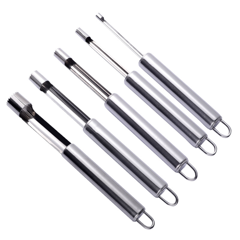 Stainless steel fruit corer apple kernel separator corer hawthorn jujube apple corer wholesale