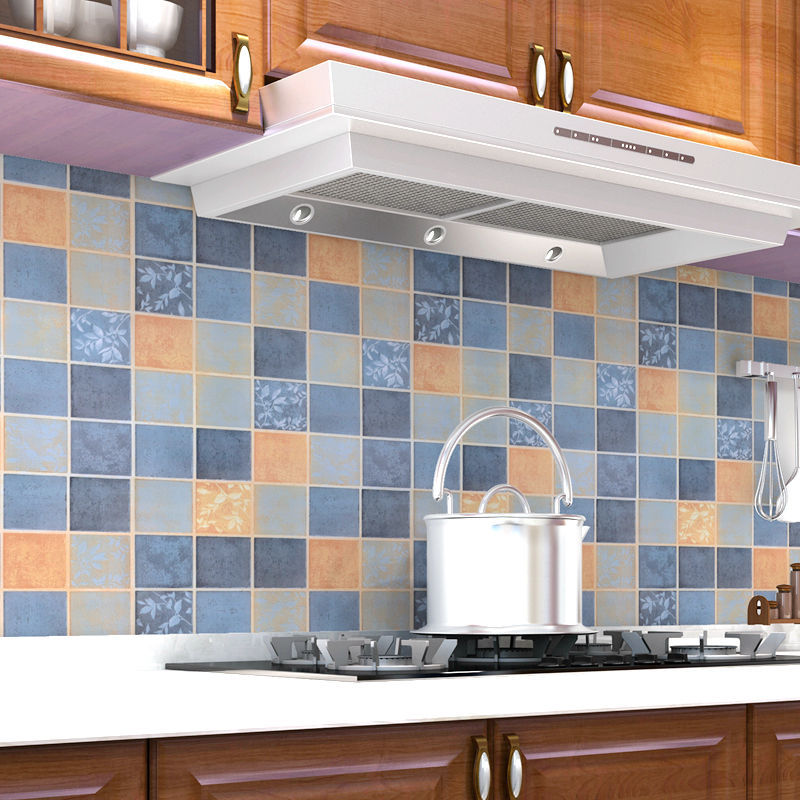 Кухонные наклейки водонепроницаемые для плитки самоклеящиеся для туалета и ванной