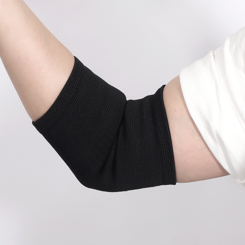 Knitted Polyester Elbow Pad Comfortable Breathable Playing Training Elbow Pad Cycling Mountaineering Outdoor Sports Protective Equipment