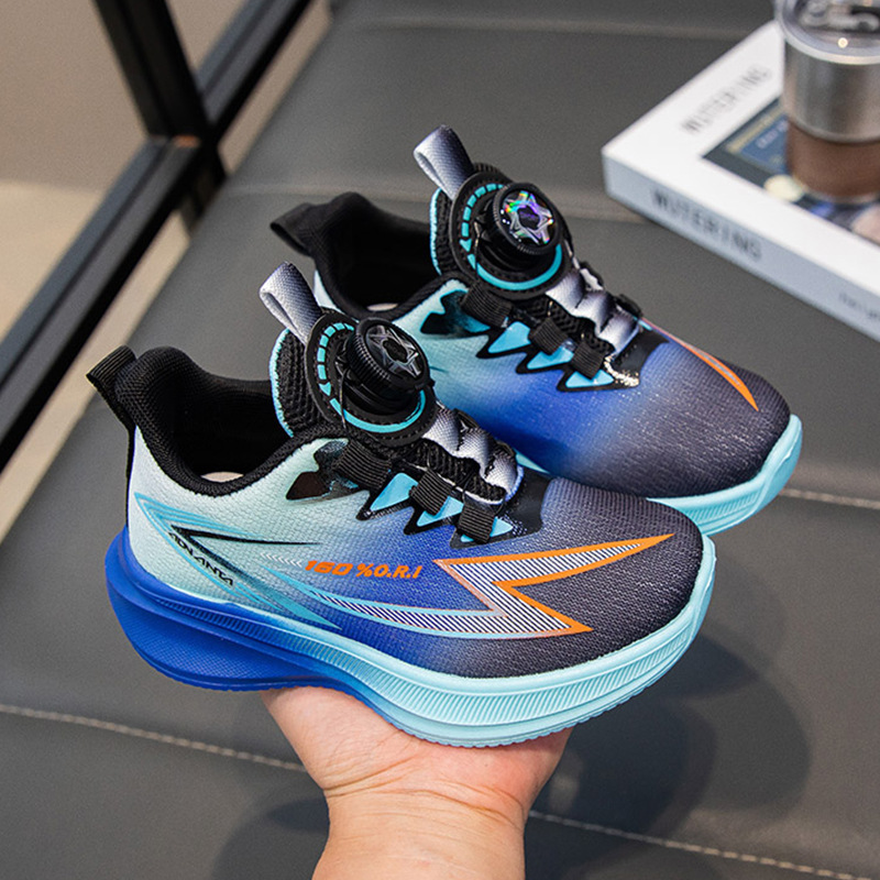 Children's Sports Shoes, Breathable Boys' Running Shoes, Spring and Autum New Ins Mesh Shoes, Shock-Absorbing Soft-Soled Boys' Casual Shoes