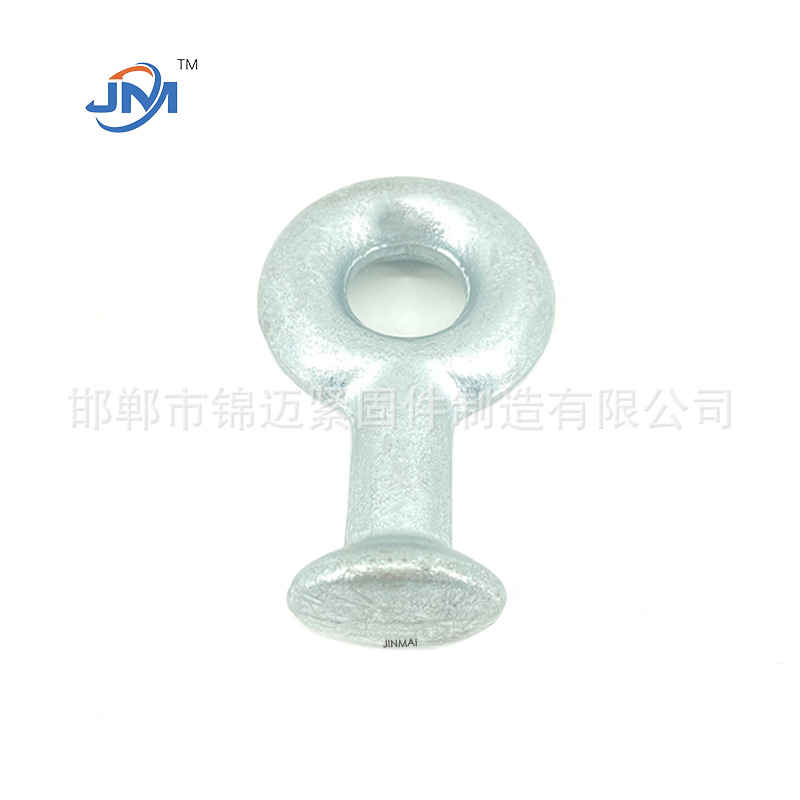 Hot-Dip Galvanized Forged Ball Head Hanging Ring Q-7/Q-10/Q-12 Power Connection Fittings Factory Direct Sales