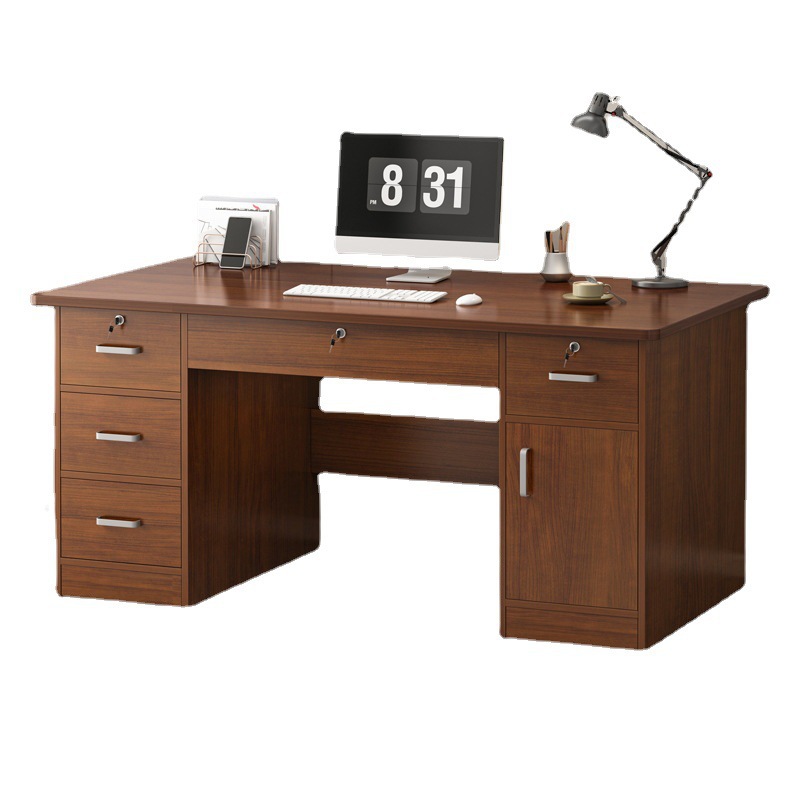 KA/Quan Desktop Computer Desk Home Office Desk and Chair Combination Simple Modern Dual-purpose Staff