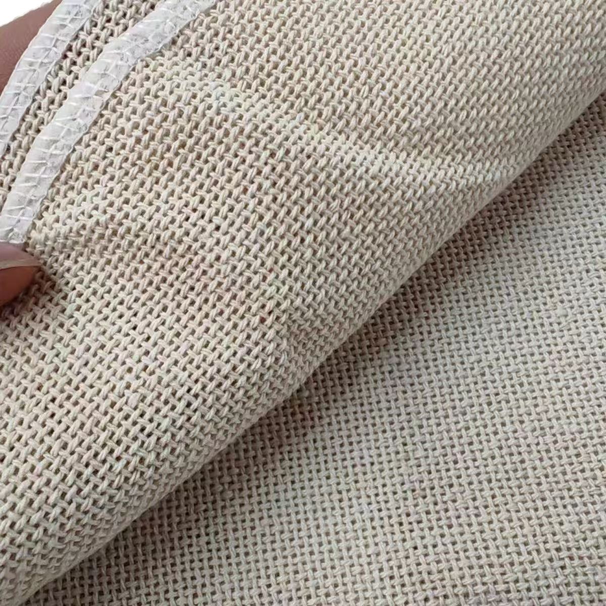 Traditional Beijing Cotton and Linen Steamer Cloth for Steaming Buns and Mantou, Non-Stick, Thickened, High-Temperature Resistant Steamer Cloth Mat