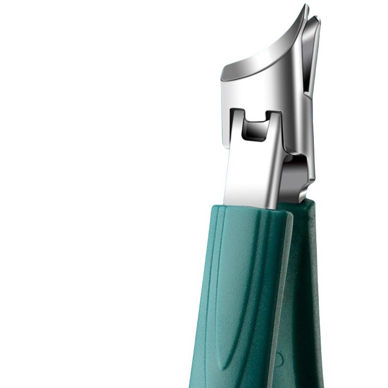Deep into the nail groove nail clippers large opening pointed mouth oblique nail clippers large nail clippers splash-proof pedicure nail clippers