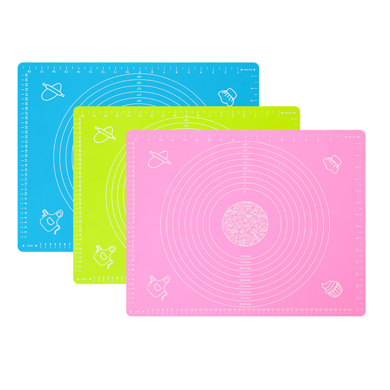 Silicone Kneading Mat 4050 Non-Stick Dough Kneading Mat for Home Use, Suitable for Making Dumplings and Baking, High-Temperature Resistant, Food-Grade Kneading Mat