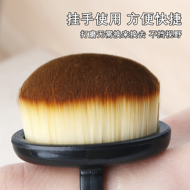 New Ring Nail Art Pre-treatment Rear Edge Dust Brush Finger Button Fine Soft Brush Nail Sweeping Dust