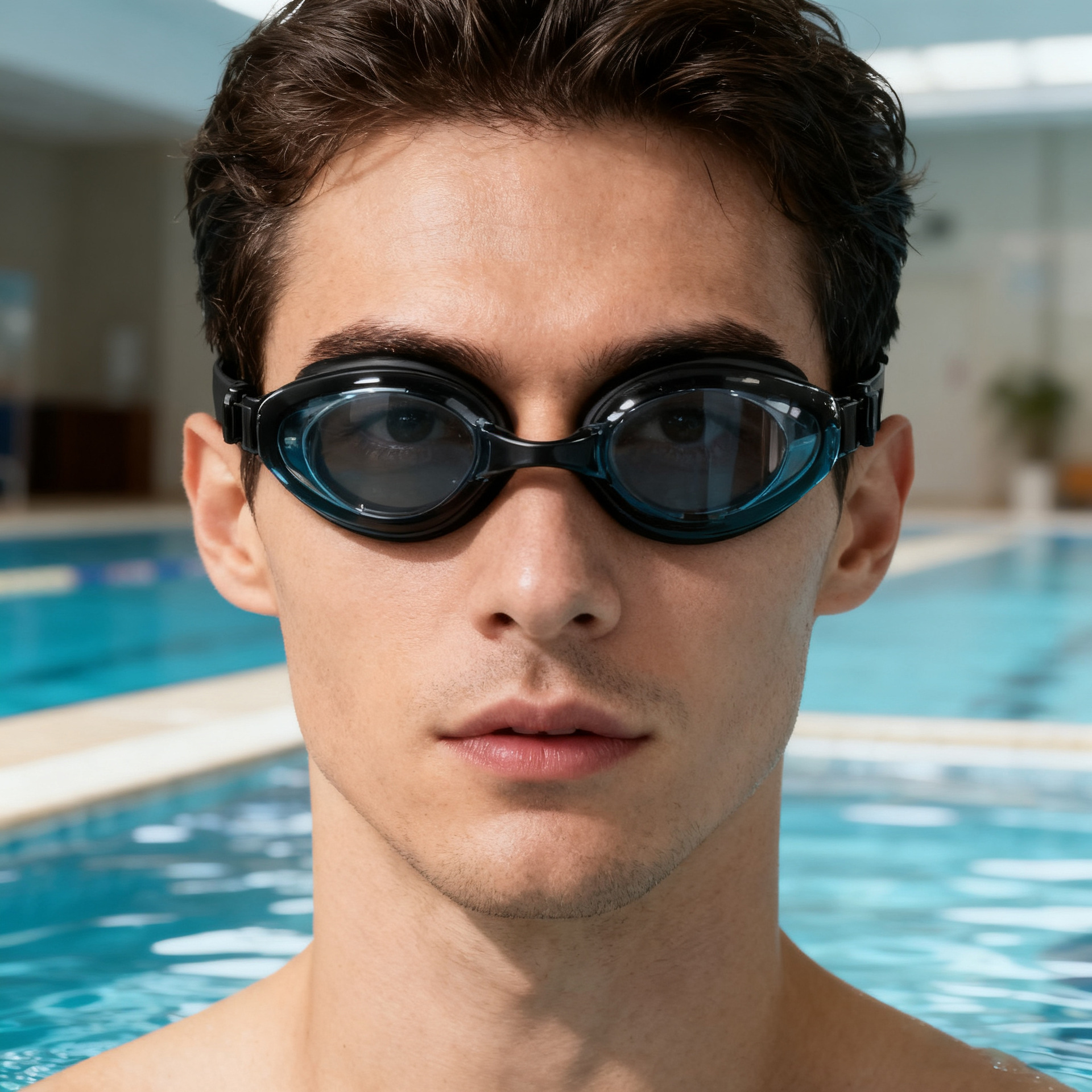 Cross-Border Adult Swimming Goggles Large Frame High-Definition Waterproof Anti-Fog Myopia Diving Goggles Swimming Goggles Professional Equipment Wholesale