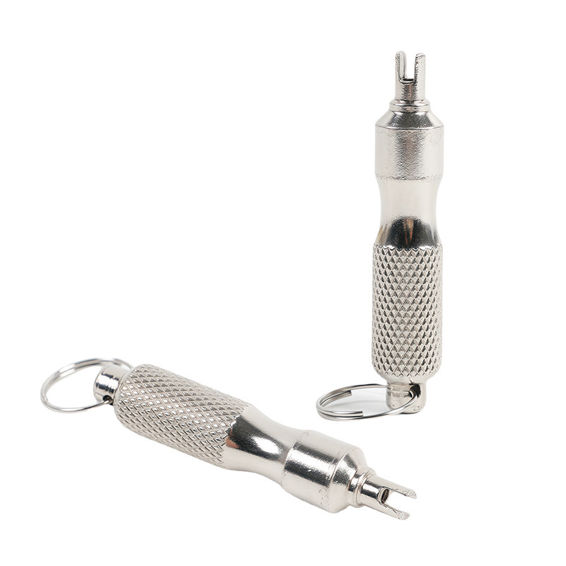 Car Tire Valve Core Removal Tool Bicycle Tire Valve Deflation Needle Valve Core Wrench