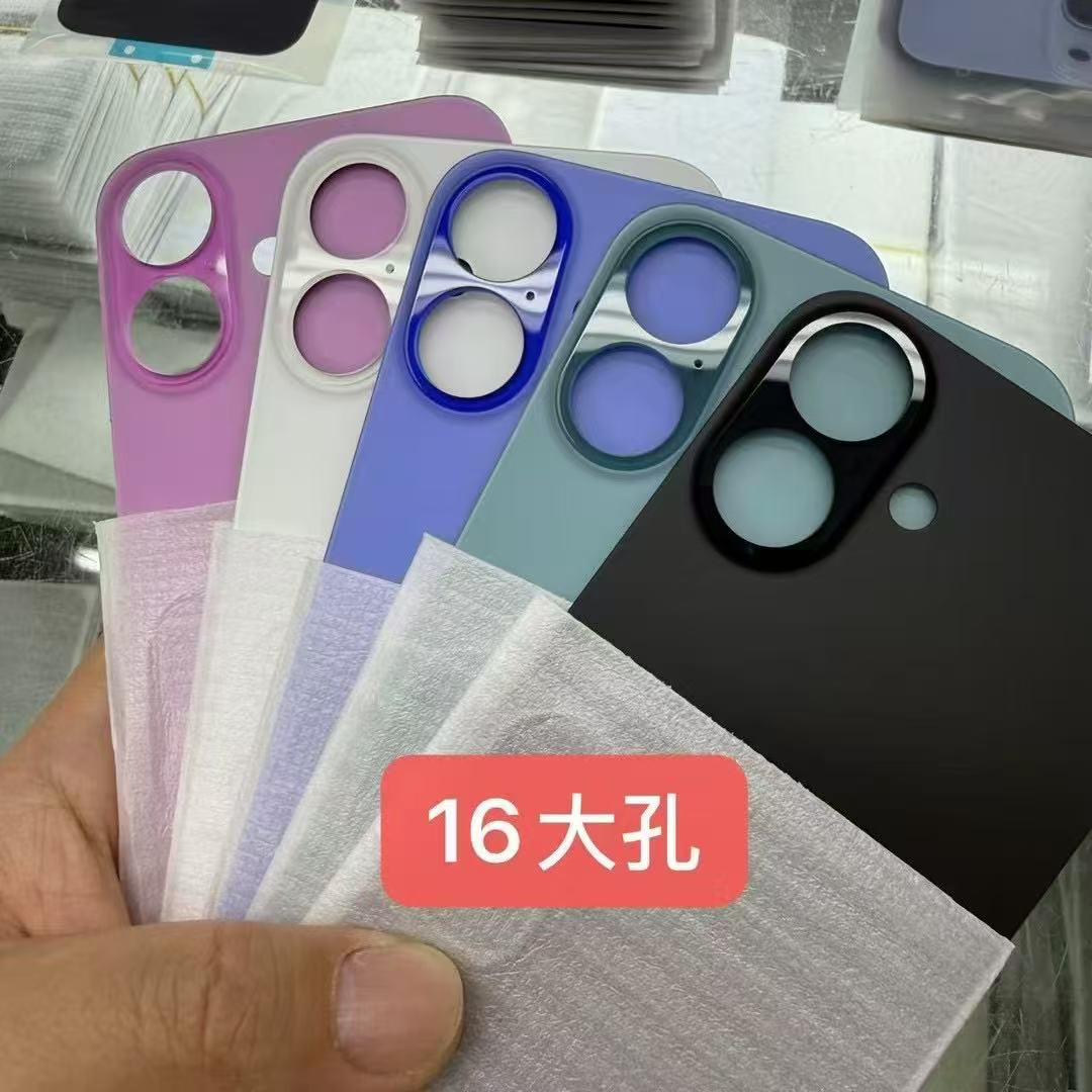 Disassembly-Free Large Hole Back Cover Glass Suitable for Apple X/11/12/1314/15/16 iPhone Back Glass