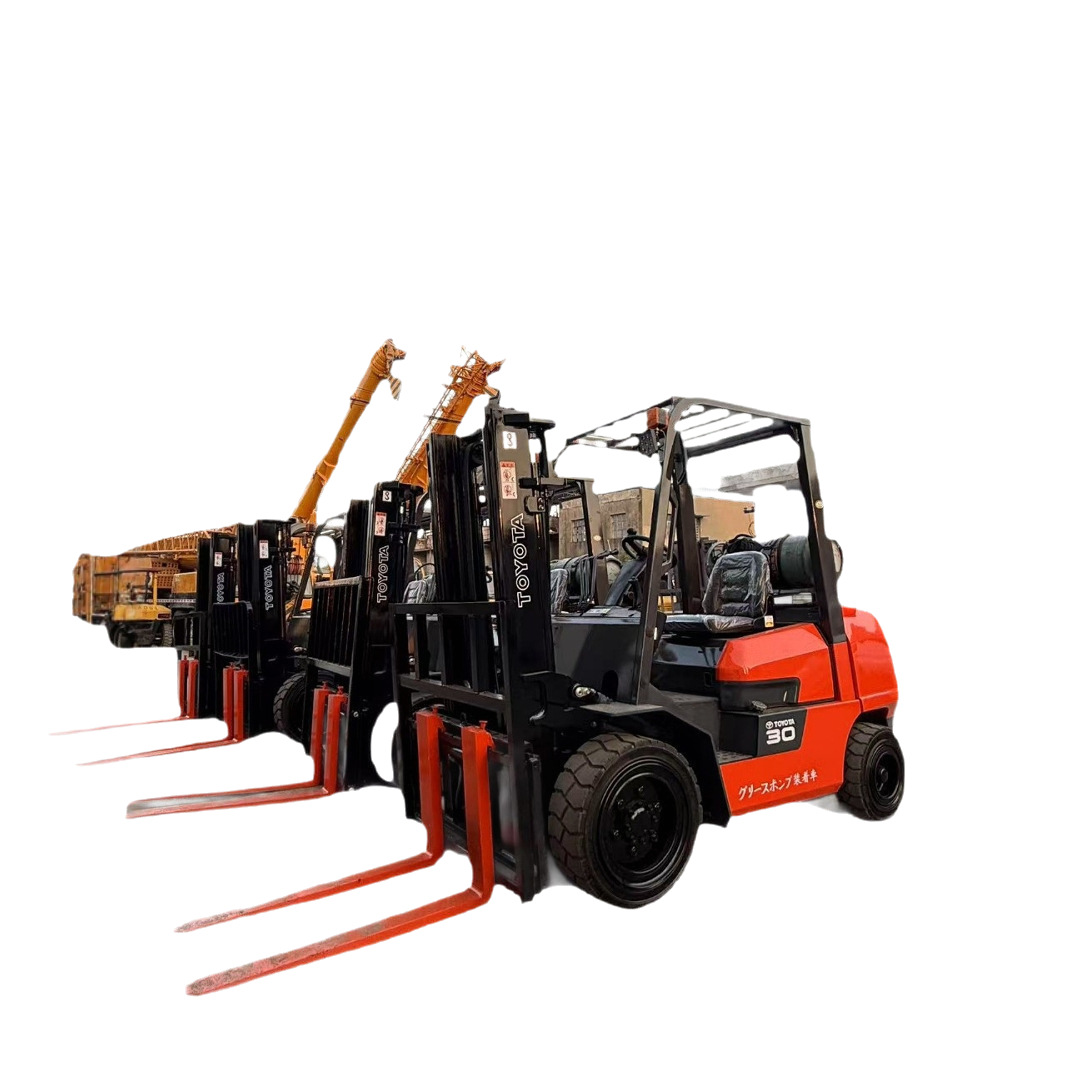 Toyota 3 Ton Gasoline Forklift Toyota 7F/8Fd30/Fdzn30 Used Forklift