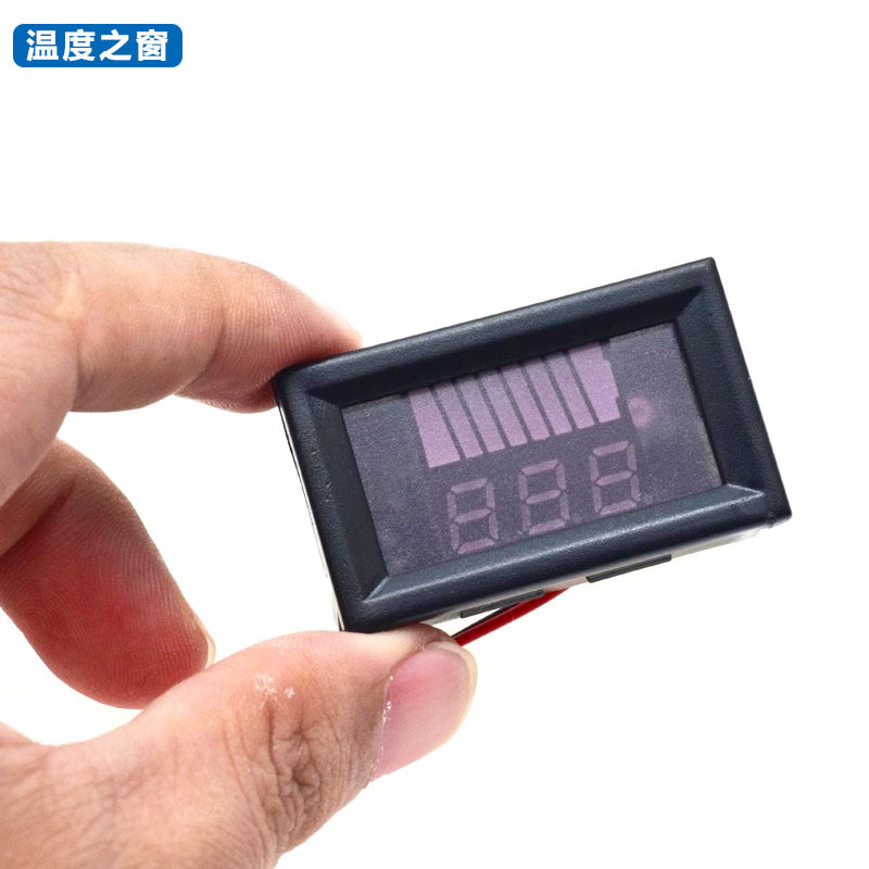 Battery Lithium Battery Electric Vehicle Power Meter 12V 24V 36V 48V 60V 72V 84V Reverse Connection Universal