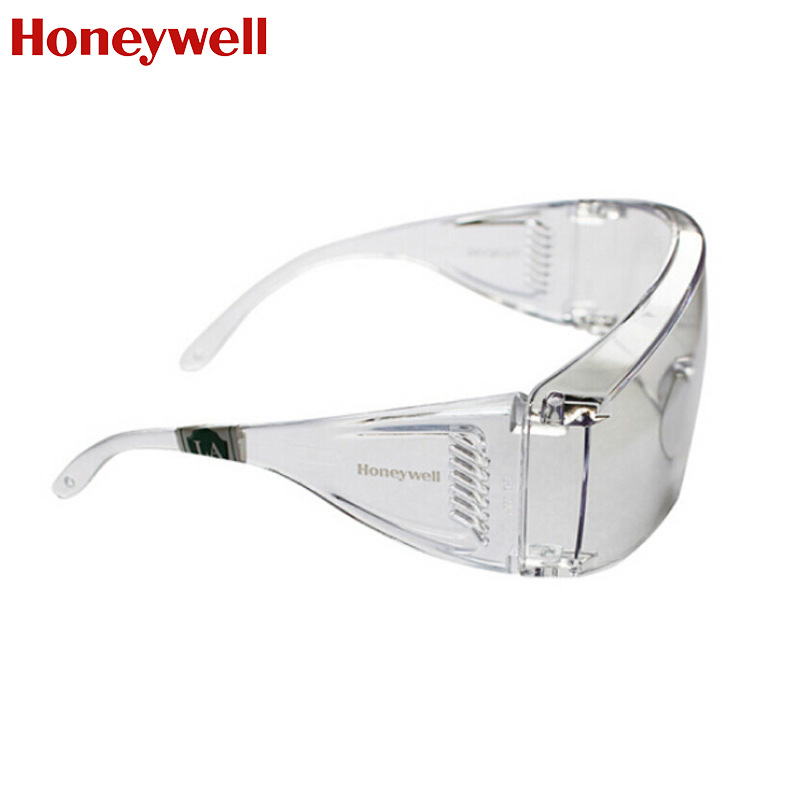 Honeywell Bage 100002 Protective Glasses Anti-liquid Splash Anti-chemical Anti-sand Safety Glasses for Visitors