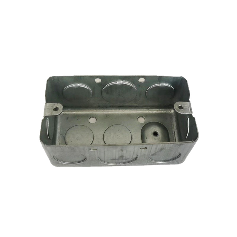 120 Single Bottom Box Wall Junction Box Indoor Socket Box Switch Open Box Junction Box Switch Bottom Box