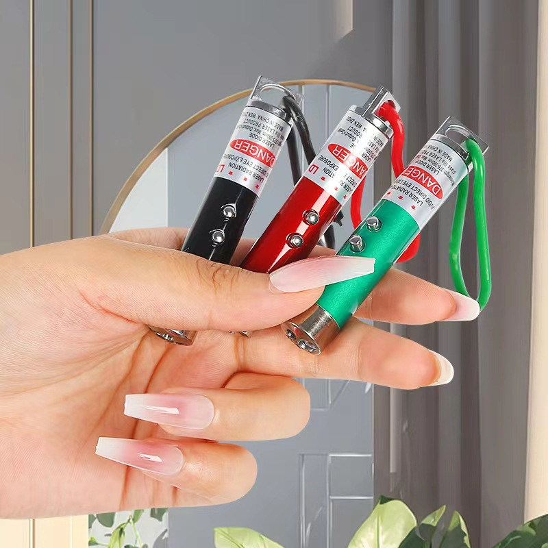 Infrared Laser Pointer Violet Illumination Checking Lamp Three-in-One Checking Pen for Checking Pen Mini Fluorescent Children's Toys