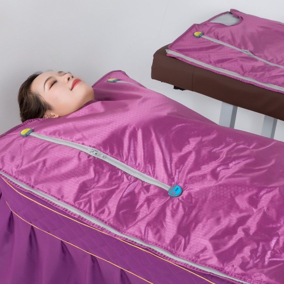 Space Blanket Far Infrared Heating Seabuckthorn Wet and Cold Discharge Household Beauty Salon Sauna Blanket Sweat Steam Blanket Acid Discharge Blanket