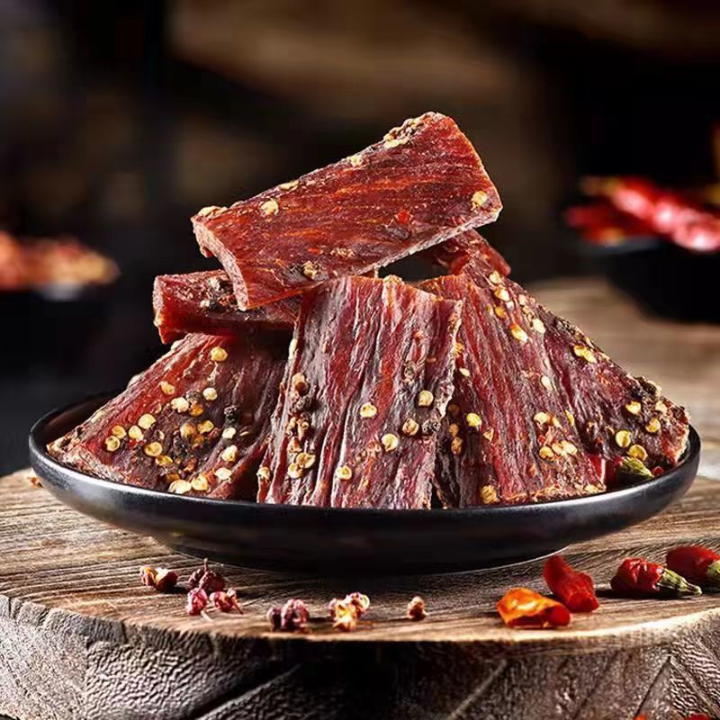 Sichuan-Style Air-Dried Shredded Chicken Breast Snacks with Inner Mongolia Flavor and Five-Spice Seasoning, Suitable for Leisure, Office, and Binge-Watching, Factory Direct