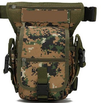 Amazon Cross-Border Outdoor Multi-Functional Leg Bag Tactical Leg Bag Tactical Waist Bag Military Fan Cycling Leg Bag Waterproof Fan