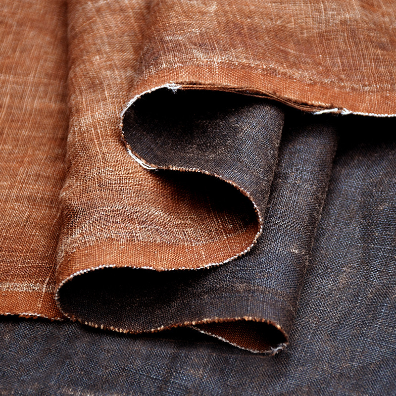 Первая ткань из чистой конопли Fragrant Cloud, экологически чистая, дышащая, антибактериальная, окрашенная древними растениями, роскошная ткань