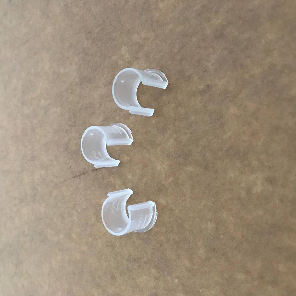 15mm Switch Pump Head Anti-Opening Clip Pump Head Accessories Black White Transparent Pump Clip