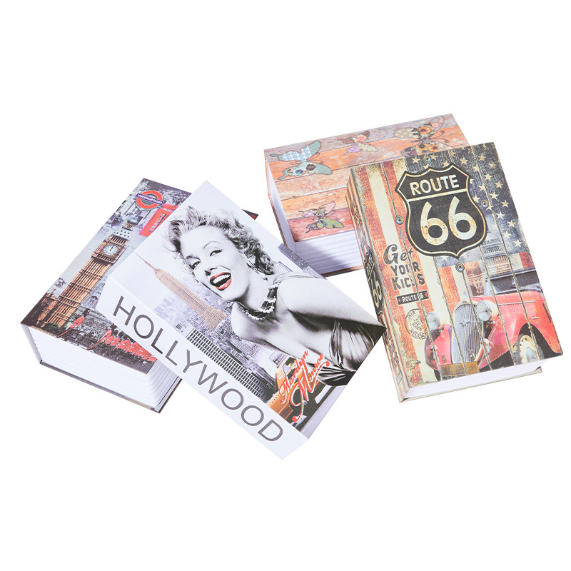 Creative Book Safe Home Hidden Storage Box Storage Anti-Theft Office Desktop Home Anti-Theft Box