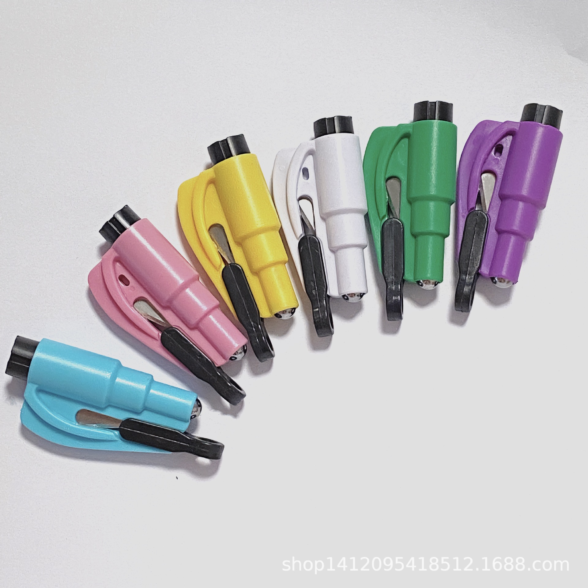 Factory wholesale safety hammer two-in-one mini window breaker car key life hammer car window breaker