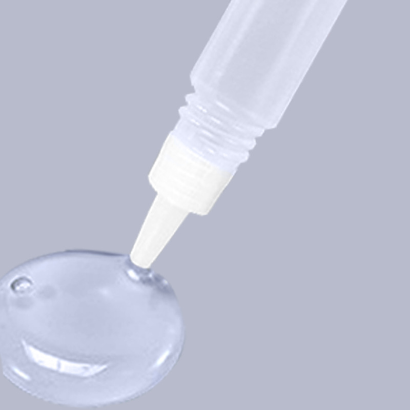 Handmade glue alcohol glue small branch diy6ml non-woven transparent 10ml15ml pointed nose bottle with inner stopper alcohol glue