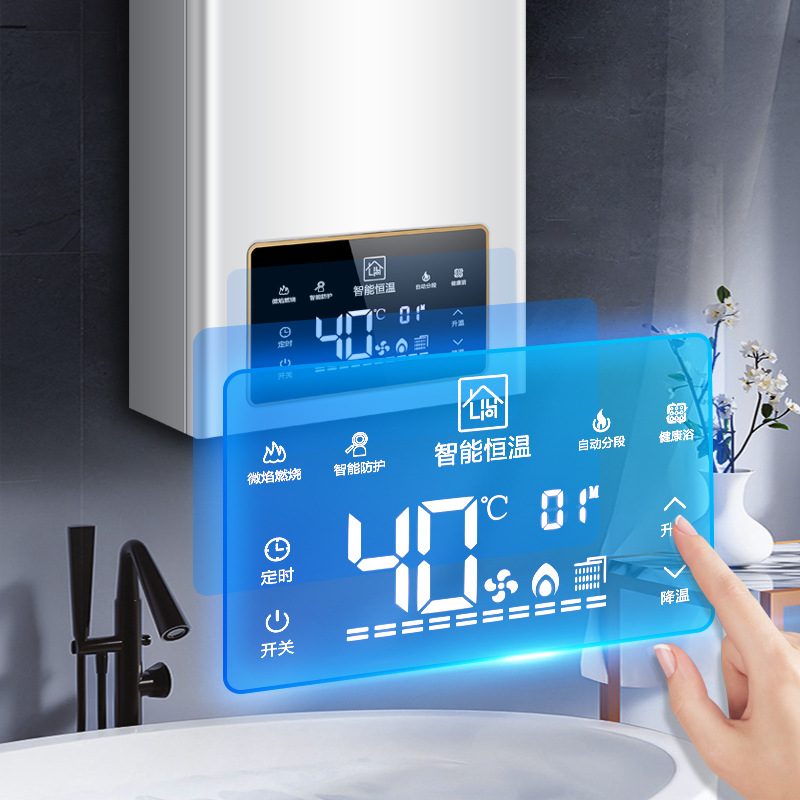 Good wife gas water heater natural gas 12 liters 16 liters household electric constant temperature forced discharge liquefied gas balanced gas