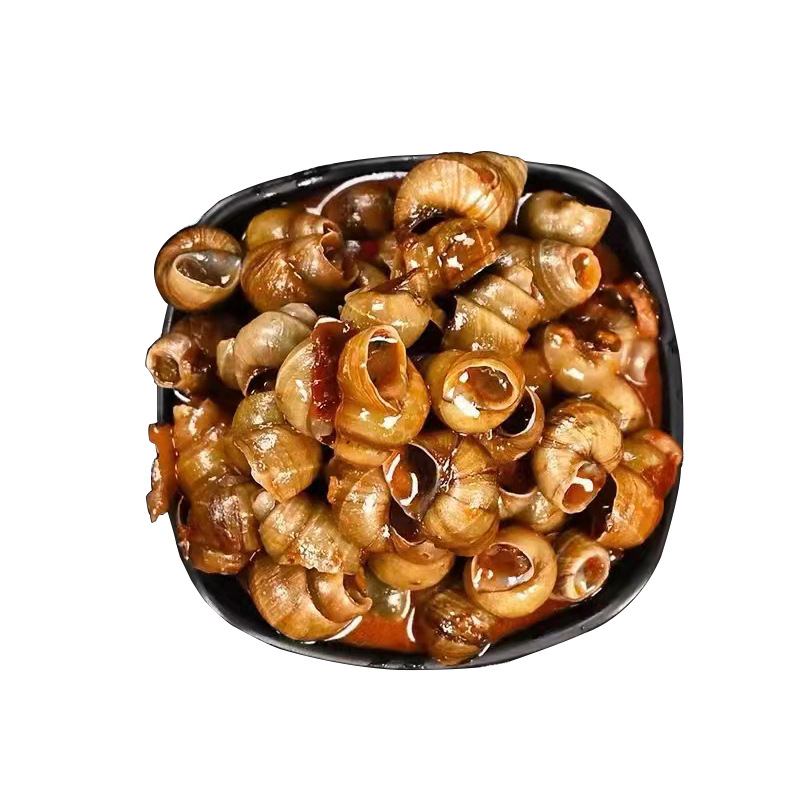 Hailexing Huang chairman spicy Tian Luo shrimp tail canned open can instant Tian Luo snacks aquatic snacks