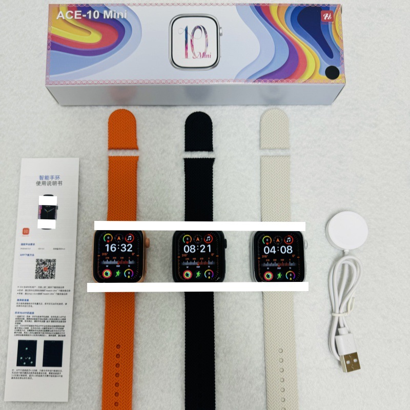 Умные часы ace-10mini, подарок для женщин, Bluetooth звонки, маленький экран 45MM