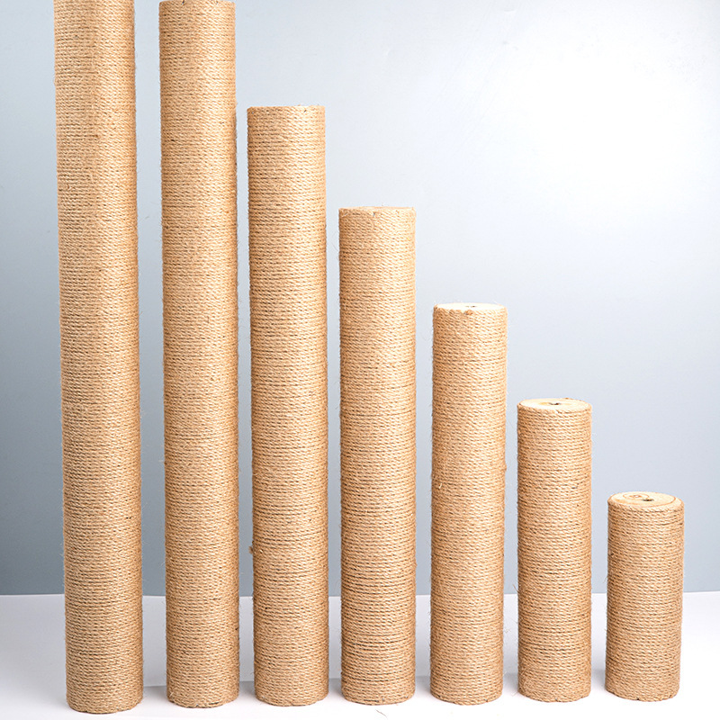 Cat Climbing Frame Posts, Solid Wood, Hemp Rope, DIY Accessories, Cat Toys, Sisal Replacement Posts, Cat Cage, Cat Climbing and Climbing