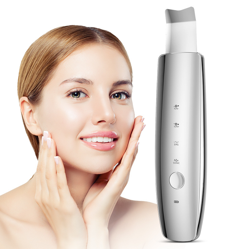 Ultrasonic Peeling Machine, Electric Blackhead Peeling Knife, Beauty Instrument, Tool to Remove Blackheads, Acne and Pore Cleaning Instrument