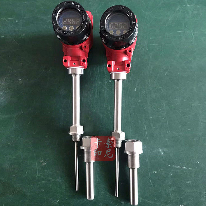 Integrated Temperature Transmitter Explosion-Proof Digital Display Temperature Transmitter 4-20Ma Output Wireless Temperature Sensor