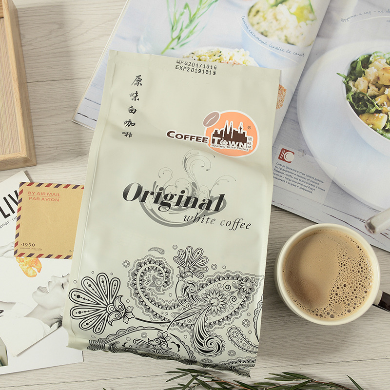 Coffee City Malaysia Imported Original White Coffee 375g Milk Powder Mixed with Instant Coffee Powder Sucrose