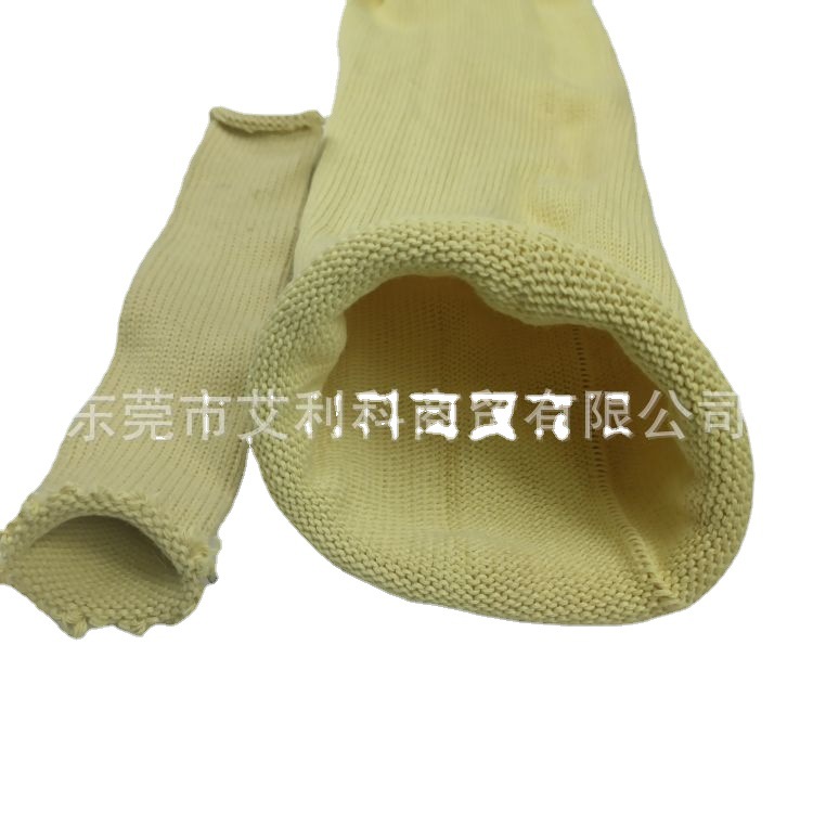 Manufacturer Wholesale Aramid Hollow Sleeve Anti-Cutting High Temperature Resistant Flame Retardant Tempered Furnace Needle Protection 1414 Fabric Protective Gear