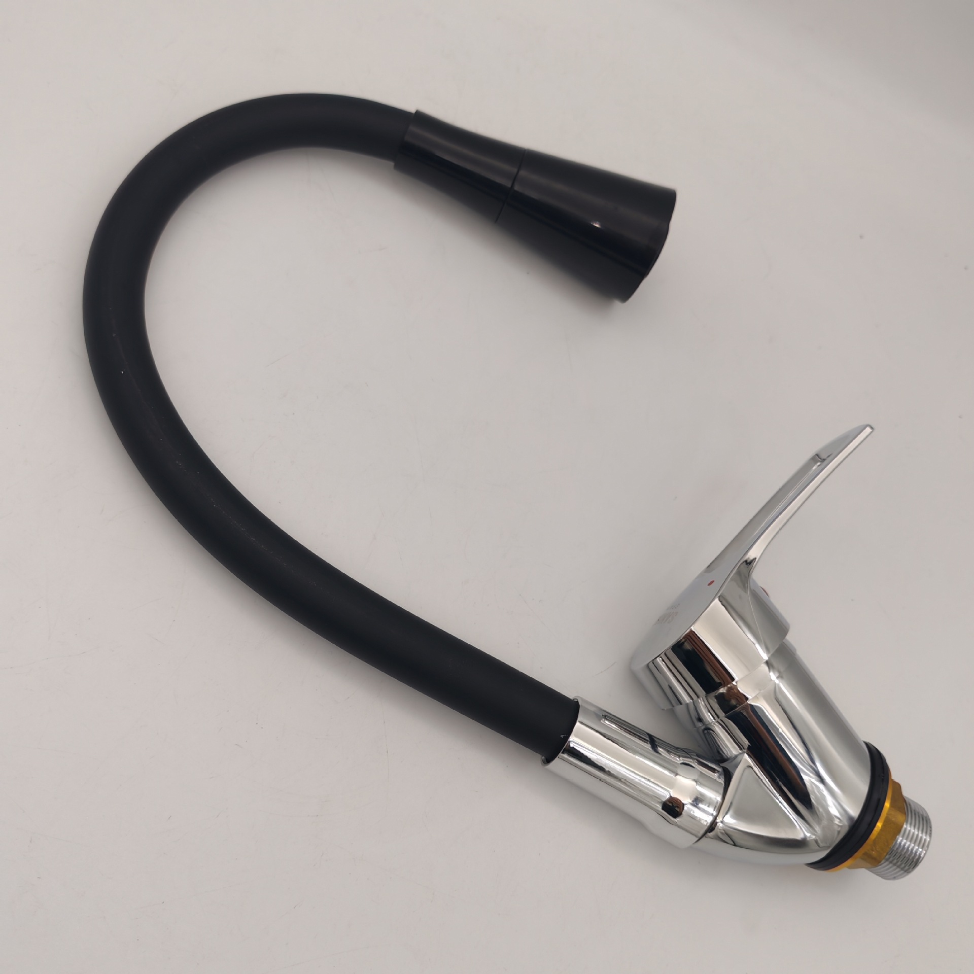 Bathroom Manufacturer Wholesale Cross-Border Ingot Color Universal Pipe Faucet Kitchen Sink Hot and Cold Dish Basin Faucet