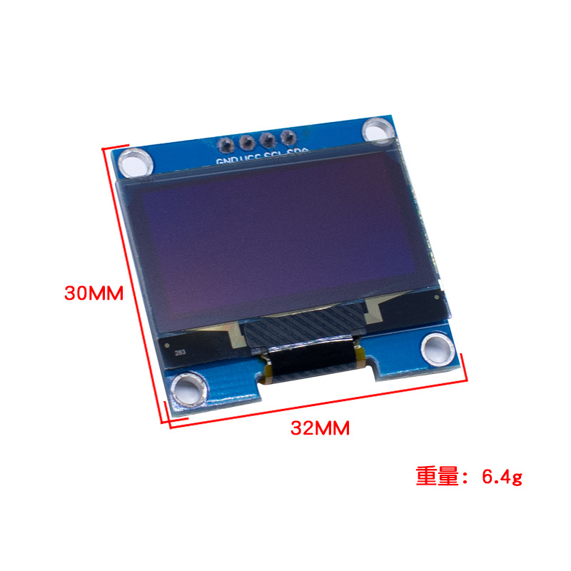 0.96inch Oled Display Module 12864 Lcd Display Supports Uno Raspberry 4P Yellow and Blue Two-Color g
