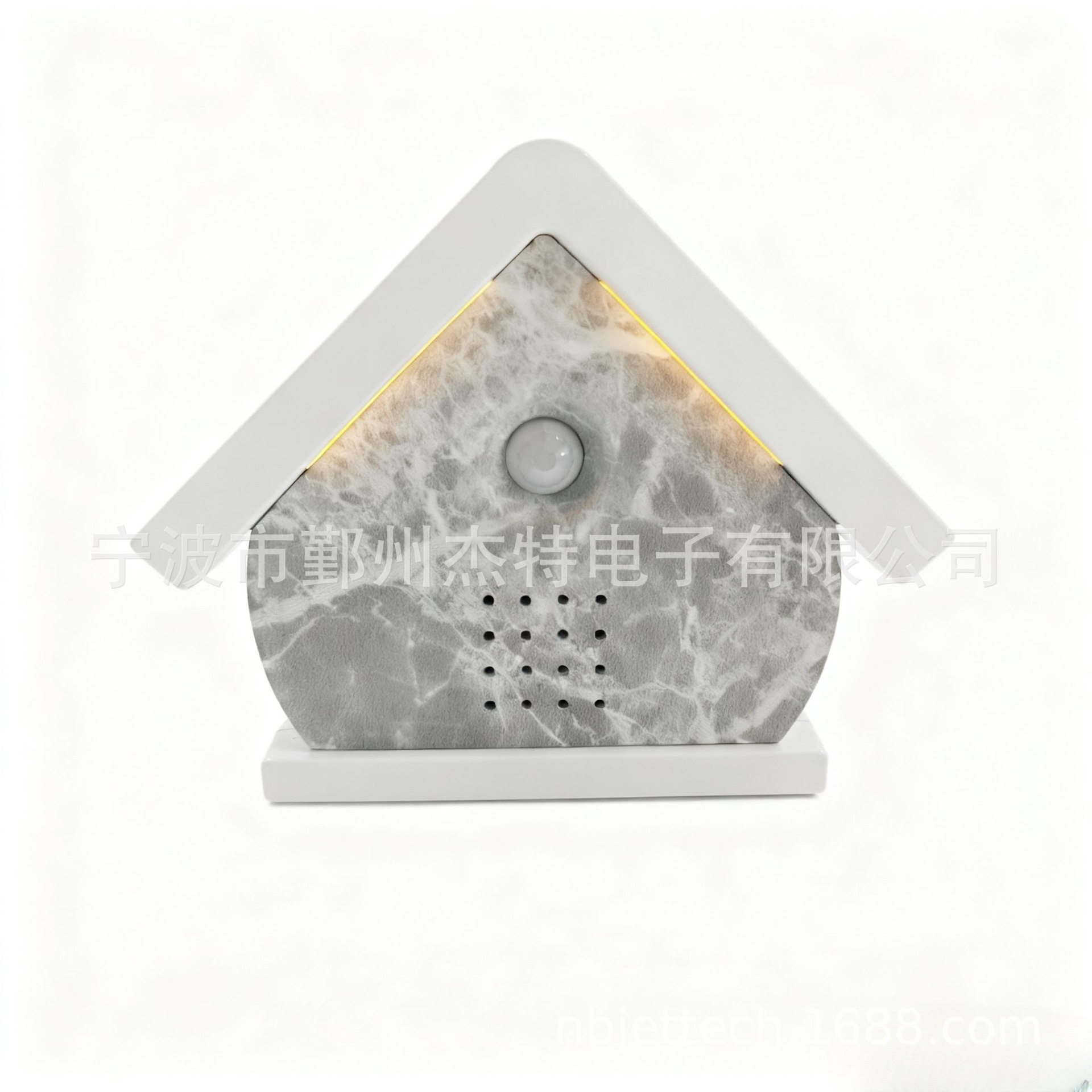 2026 New Cross-Border White Noise Bird Caller House Design Bird Sound Player with Light Human Body Sensor Trigger