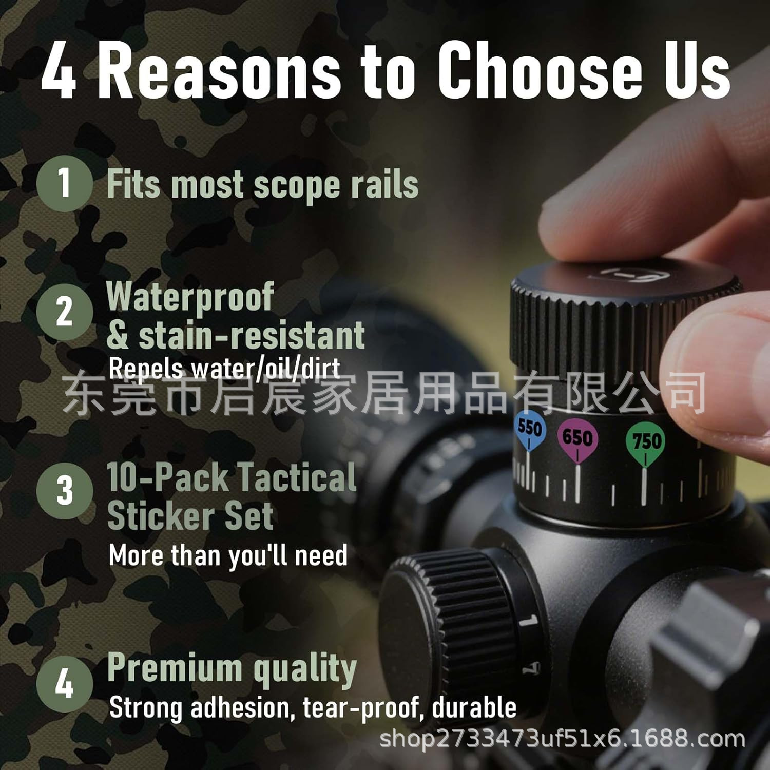 Independent Station New Rifle Scope Turret Sticker Sheets Rifle Scope Turret Sticker Sheets