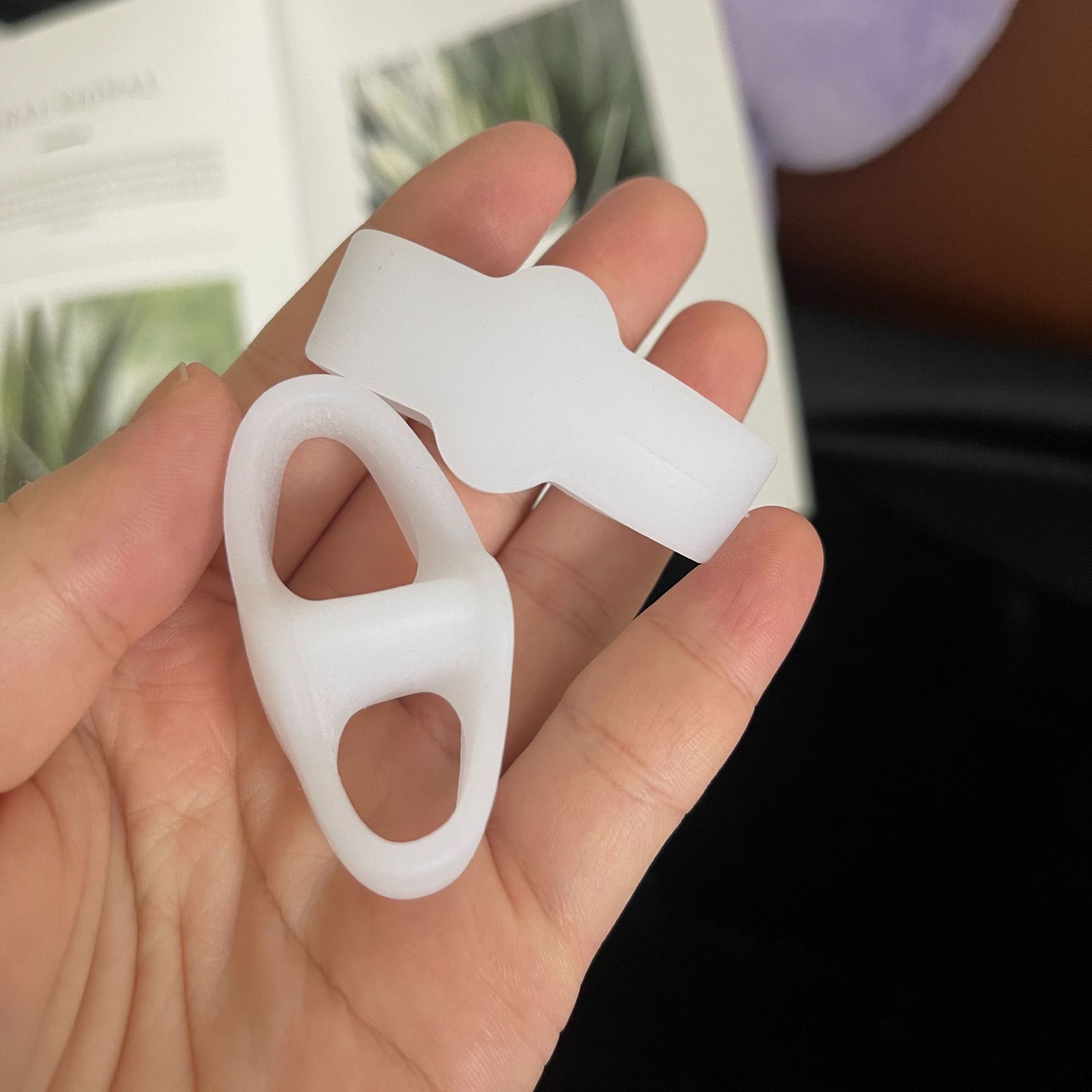 Ортез для большого пальца с валгусом Big Eight, силиконовый разделитель, двойное кольцо, устройство для ухода за пальцами с молоткообразной деформацией