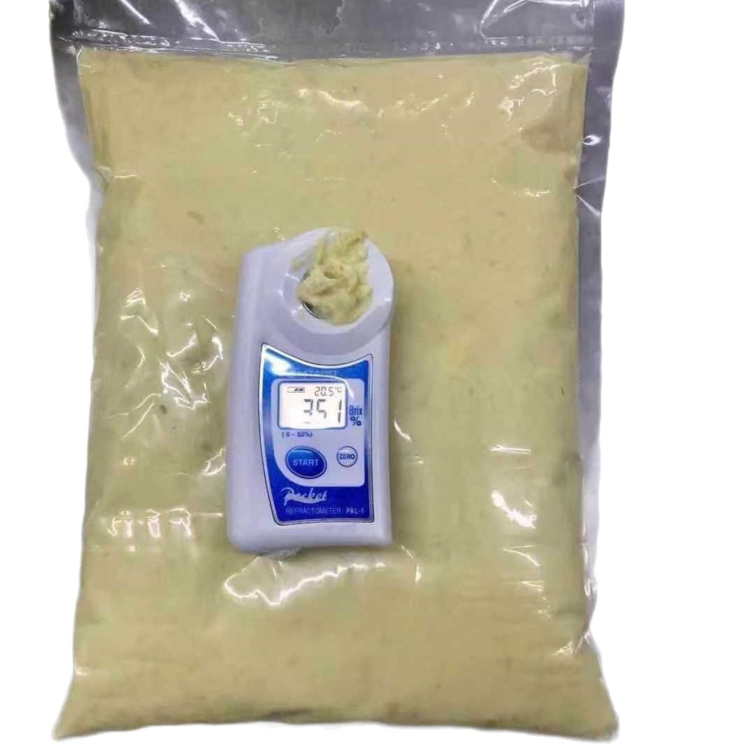 Special Durian Paste Filling for Sudan King Snowskin Mooncakes, Imported from Malaysia, Frozen Seedless Fruit Pulp Raw Materials Wholesale