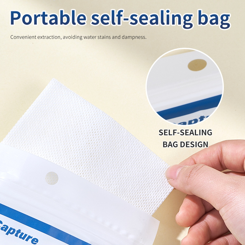 Cross-border 50 pieces of color-absorbing film anti-cross-color non-dyeing shuffling laundry film color-absorbing paper household washing machine clothing prevention