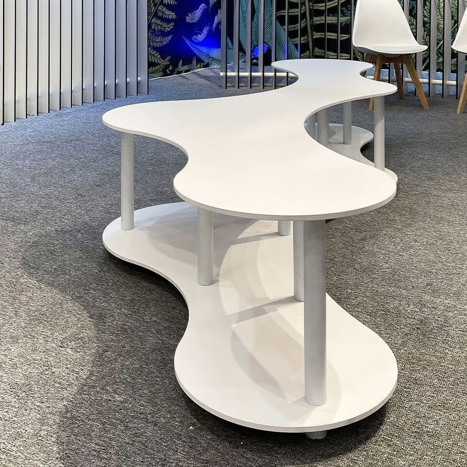 Cream Style Sofa Side Table Coffee Table Creative Modern Simple Small Round Table Bedside Small Coffee Table Small Apartment