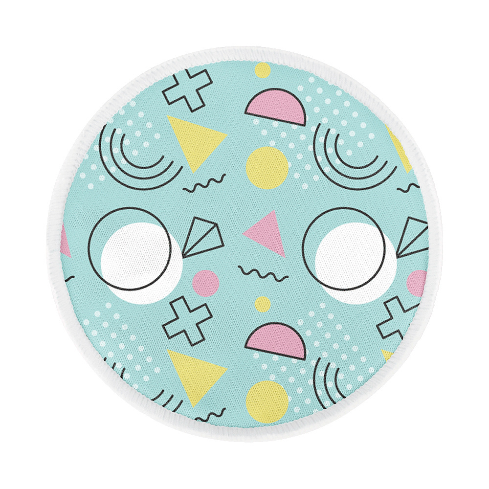 Cross-border three-layer waterproof bamboo fiber anti-overflow mat digital printing washable postpartum mother milk paste manufacturers wholesale