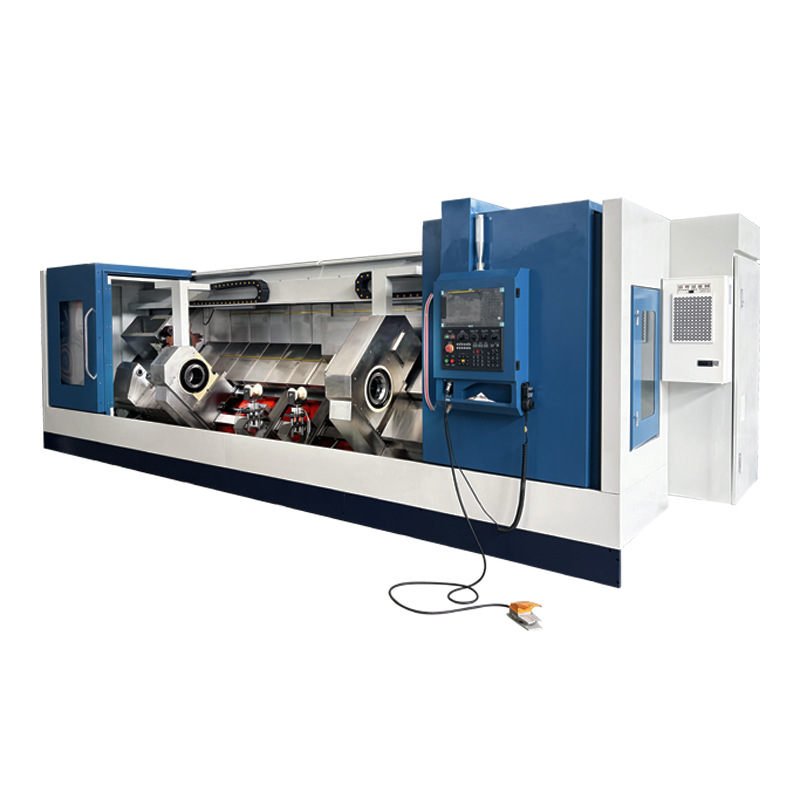 Leo Cnc Lathe Stck160-2500 Cnc Lathe High-Precision Cnc Lathe with Simultaneous Processing at Both Ends