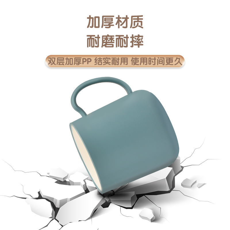 New Nordic Morandi Mouthwash Cup Solid Color Simple Light Luxury Toothbrush Cup Couple Student Dormitory Home Wash Cup