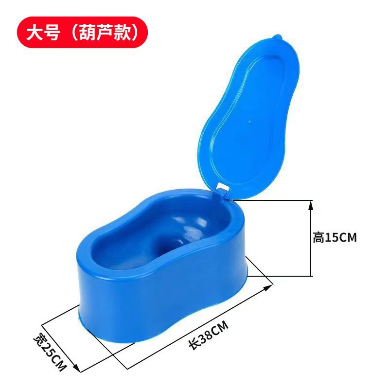 Temporary Toilet for Decoration, Disposable Small Squatting Pit Construction, Temporary Simple Squatting Toilet, Deodorant Flushable Potty